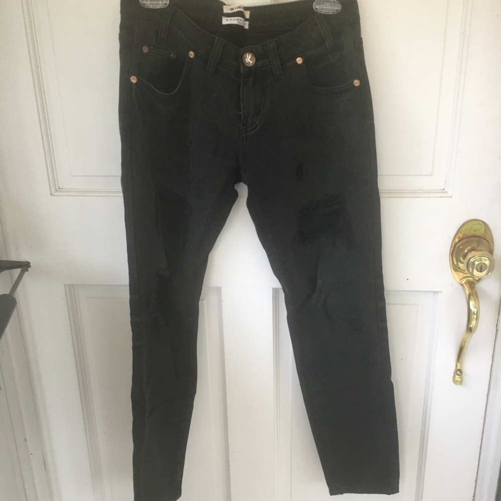 One Teaspoon Distressed Free Bird Jean